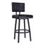 Tabouret de bar à hauteur de comptoir ou de bar pivotant avec repose-pieds Nakagawa-29962749-29962748-42220760