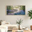 Ensemble de 1 tableau sur toile « Ruisseau forestier »-129071051-129071047