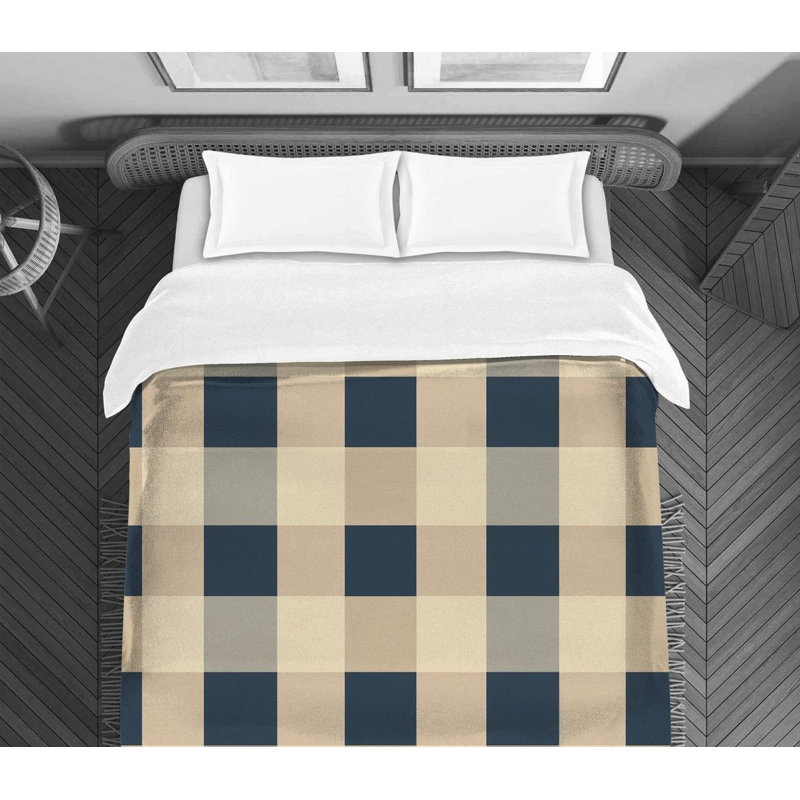 Checkered Comforter, Twin Comforter