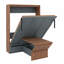 Lit escamotable avec bureau escamotable Murphy-221526052
