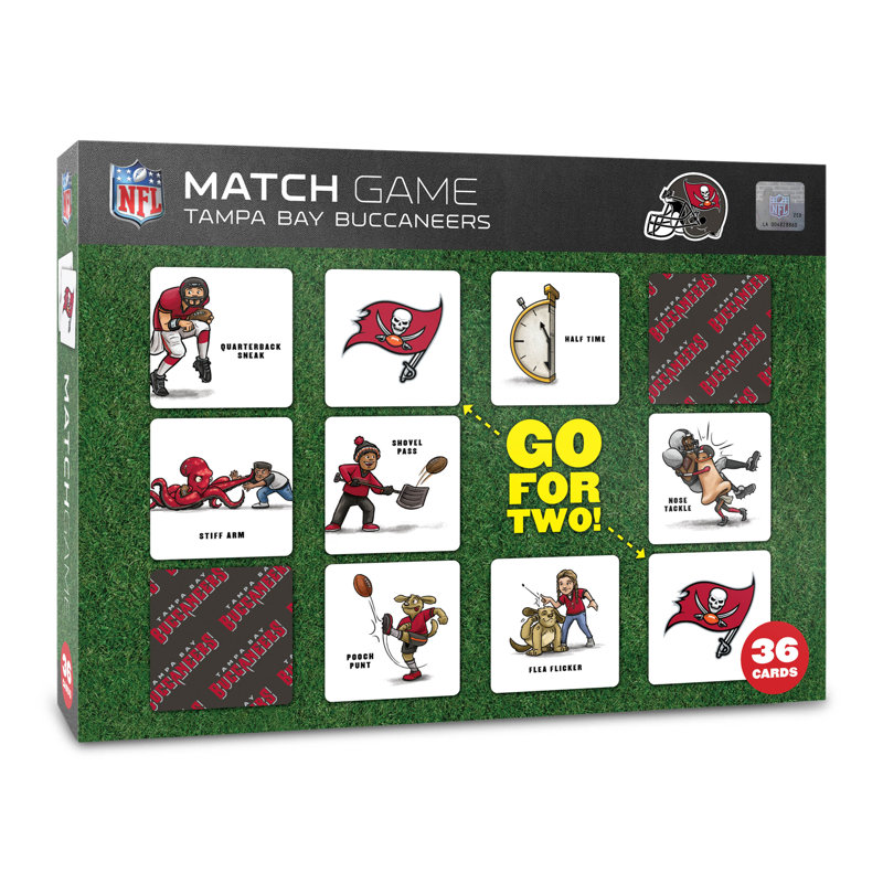 NFL Licensed Memory Match Game, Washington Commanders