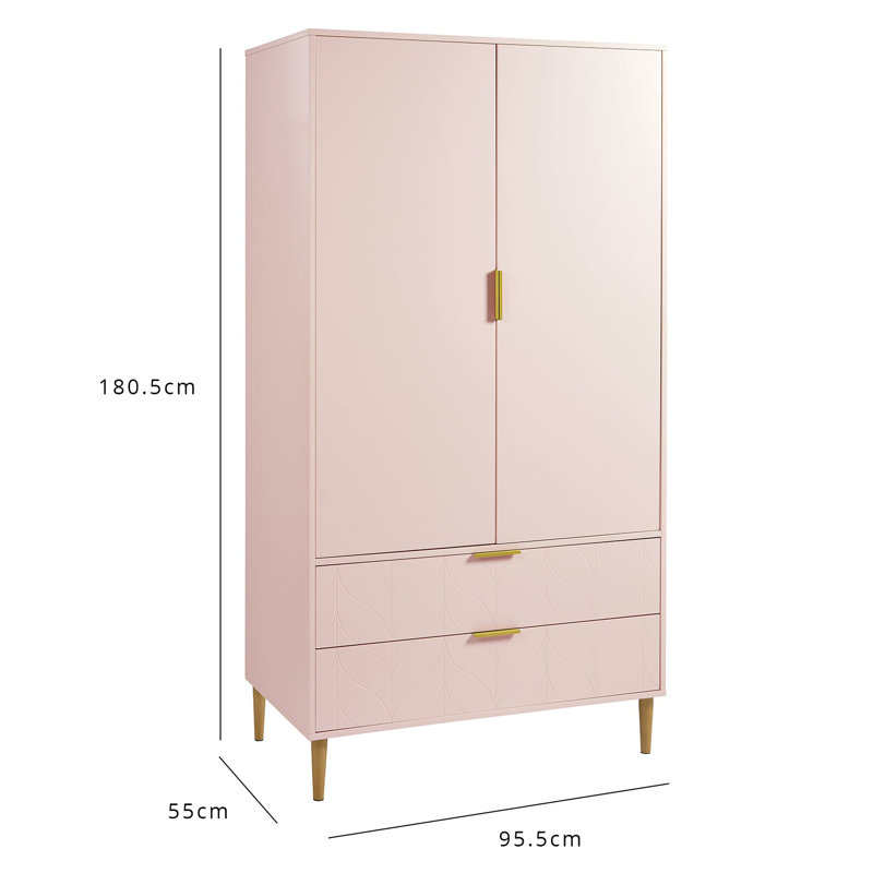 Adams Piece Bedroom Set, Pink