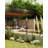 Aura 1 Light Outdoor Post Mounted Fixture in Black