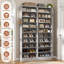 Armoire à chaussures haute, étagère à chaussures en bois 10 niveaux-1665700435