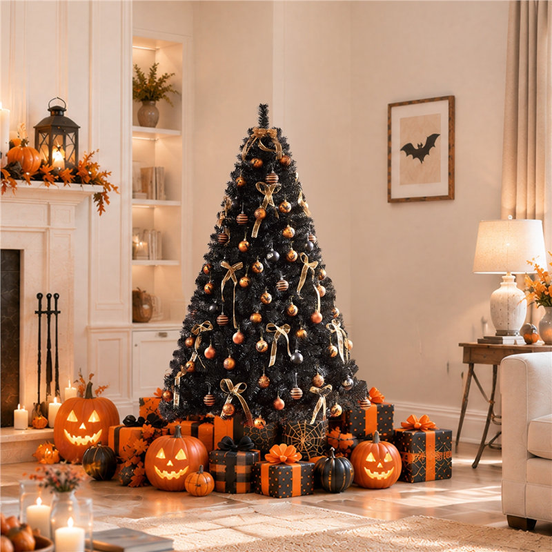 Artificial Spruce Cashmere Christmas Tree, 5'