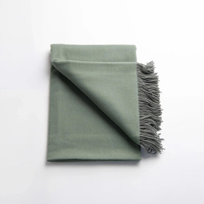 Fish Shed 19 Wild Blueberry Cashmere Throw