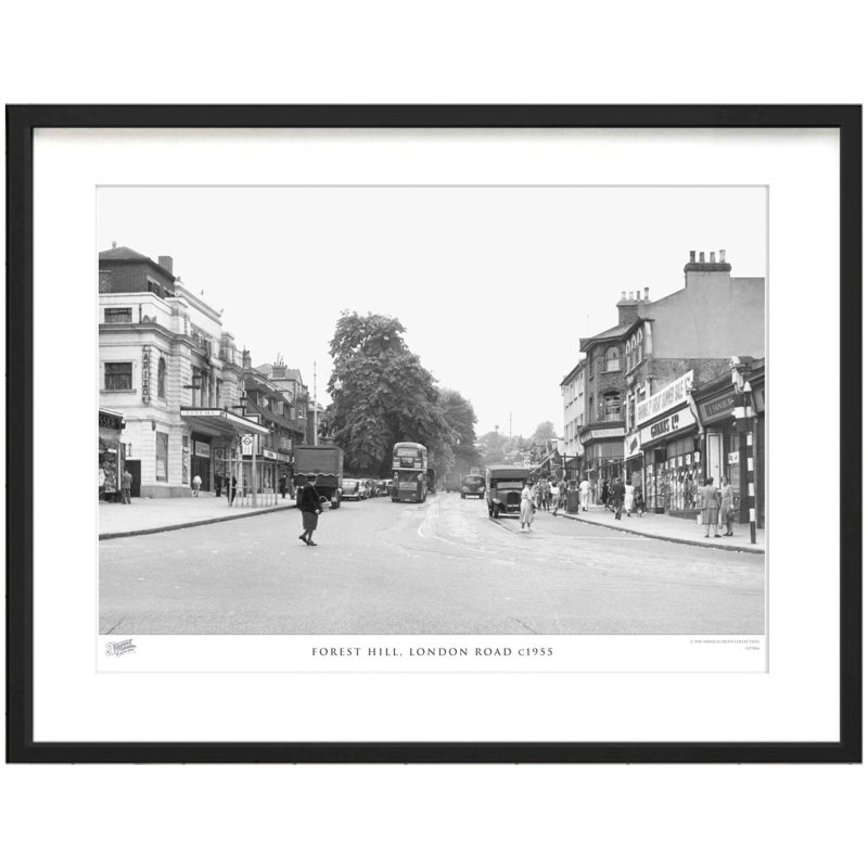 Forest Hill, London Road C1955 by Francis Frith - Single Picture Frame Print, 40cm H x 50cm W x 2.3cm D