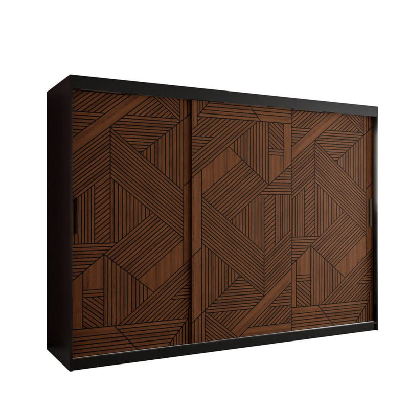 Oswego 2 Door Manufactured Wood Wardrobe