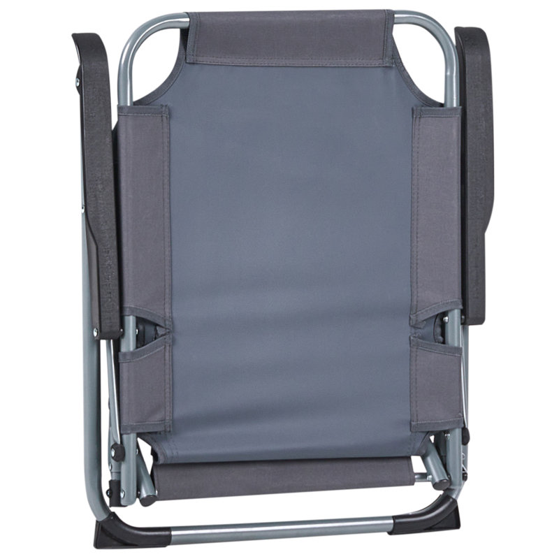 Outdoor Lounge Chair, Grey