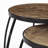 Pinero Solid Wood Top Nesting Tables