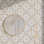 Carreau de porcelaine mat à motif 6 "x 6" Dahlia