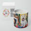 Christmas Tree Scented Tumbler Candle with Ceramic Holder