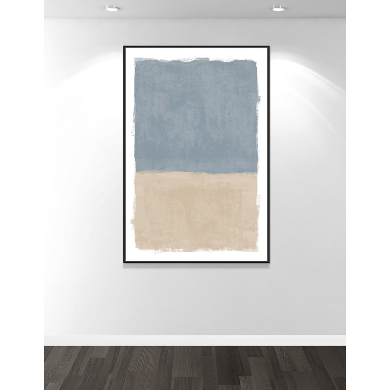 Beach Dreams I Print by Natalie Carpentieri, 41.5'' W x 61.5'' H, Black Floater