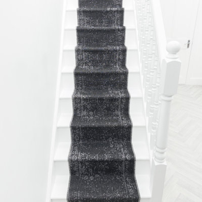 Stair Runner Abstract Flatweave Area Rug