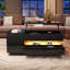 Virel Height-Adjustable Coffee Table With LED Lighting And Hidden Storage-125177277