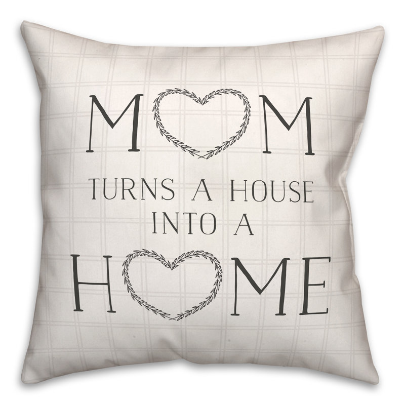 Plaid Throw Pillow