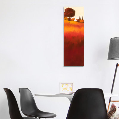 Autumn's Serenity I by Hans Paus - Wrapped Canvas Panoramic Painting