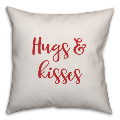 Coussin Hugs and Kisses