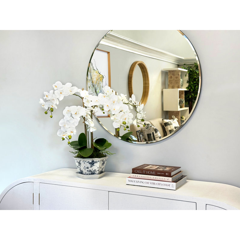 Orchid Faux Floral in Pot