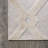 Duwun High-Low Pile Ogee Trellis Tone-on-Tone Beige/Gray Indoor/Outdoor Rug-1216189785