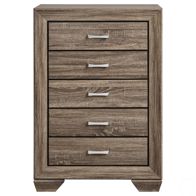 Commode de chambre à 5 tiroirs