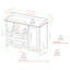 Commode à langer Ghena