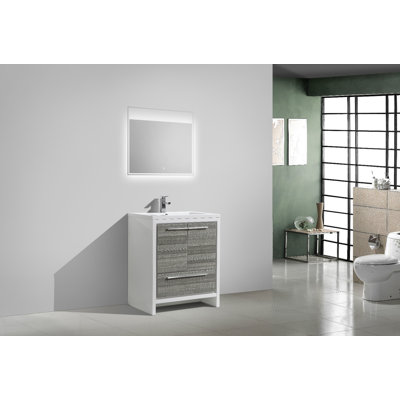 Ensemble de meuble-lavabo simple 29,5 po Ninel