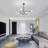 Cobina 8 - Light Dimmable Sputnik Modern Linear Chandelier-148784289