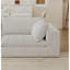 Canapé Boneless Cloud, tissu en velours côtelé, sièges profonds, conception à deux couches, coussin amovible, sans assemblage, combinaison de bricolage pour salon, chambre à coucher, salle de conférence, appartement-97057593