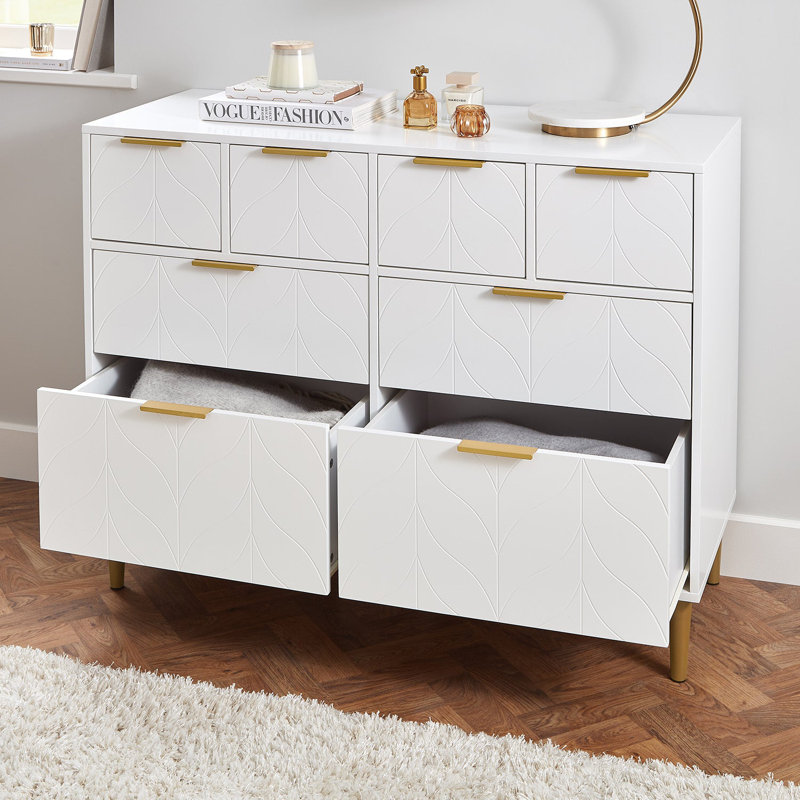 Adams Piece Bedroom Set, White