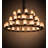 Loxley 39 - Light Dimmable Tiered Chandelier