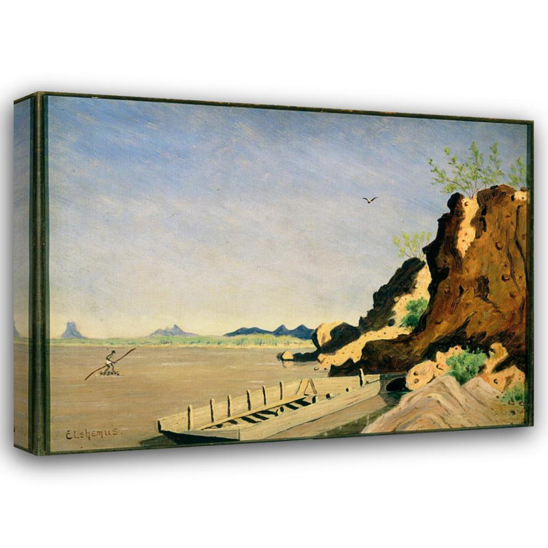 "Yuma, Arizona" par Louis Michel Eilshemius - Art sur toile tendue avec châssis, H 24 po x l 17 po