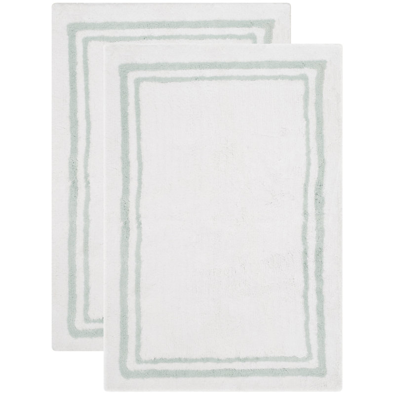 Tapis en coton touffeté à la main Plush Master Bath
