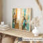 «Abstract Gold Dreams I», reproduction d'art non encadrée-1261256168