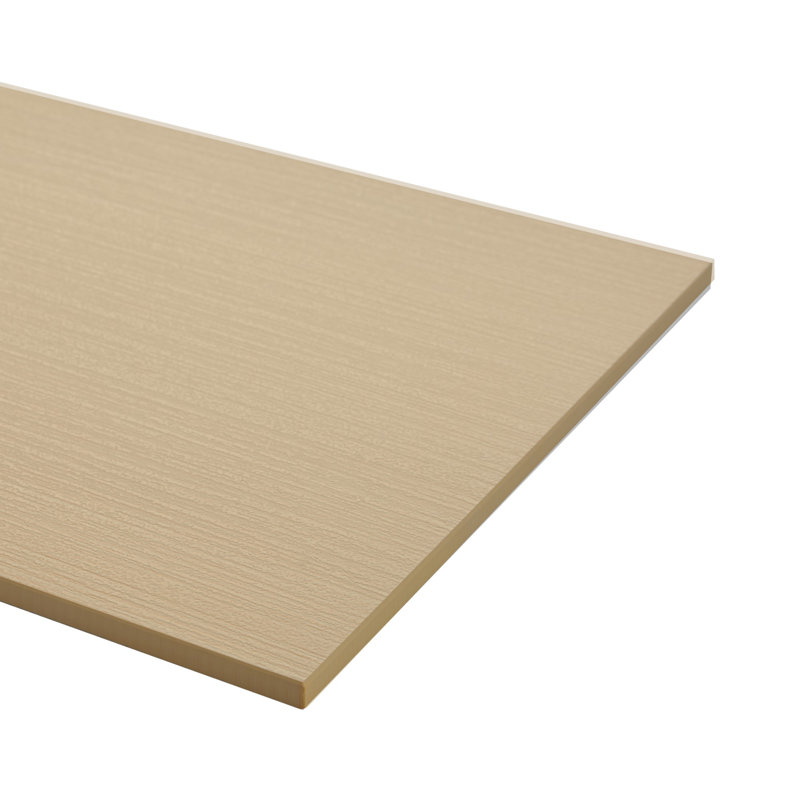Refinery 12'' W x 12'' L Porcelain Triangle Singular Tile, Caramel