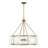 Genry 5-Light Hubbs in Warm Brass-756492694