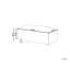 Bradeord 52cm Wide Rectangle Solid Colour Standard Ottoman-94091530
