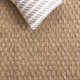 Auckland Bamboo Natural/Turquoise Area Rug