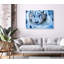Gros plan sur un tigre blanc, photographie d'animaux, décoration murale faune-1692366535-1692366528