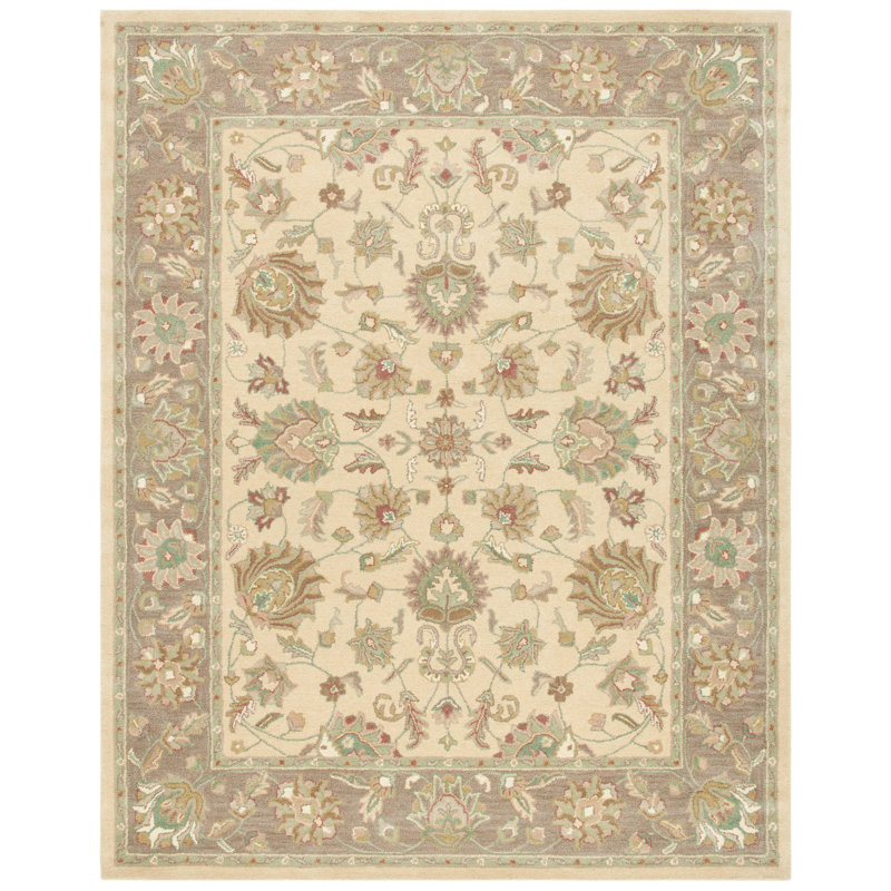 Heritage Hand Tufted Wool Rug, Rectangle 6' x 9'