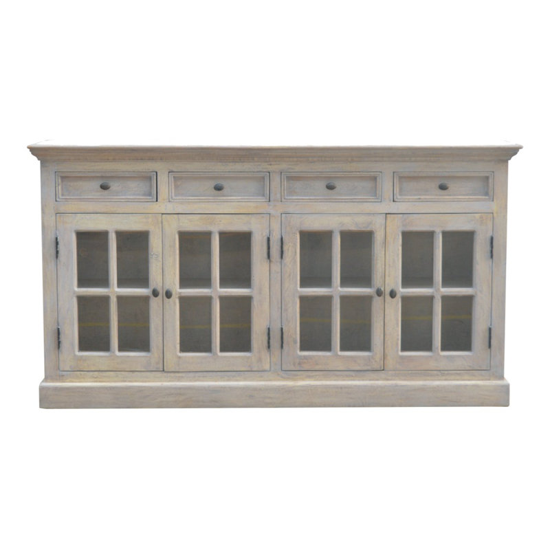 Bordelon 165cm Solid Wood Sideboard