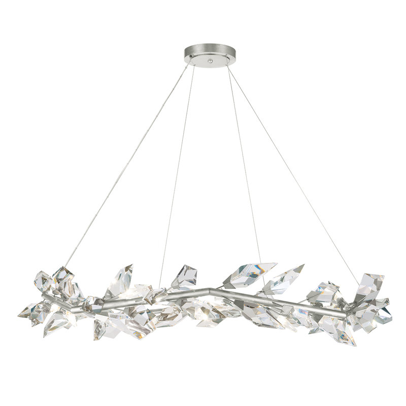 Foret 12 - Light Chandelier, Silver