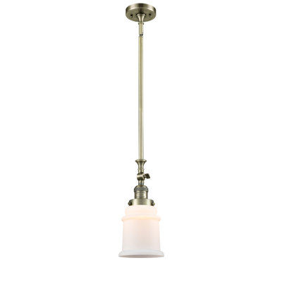 Luminaire suspendu en forme de cloche à 1 lumière Alexandira