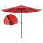 Parasol de marché inclinable 9 pi Senan-871011318
