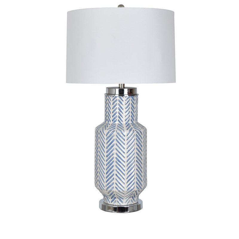 Lampe de table en céramique 33,5 po Perez