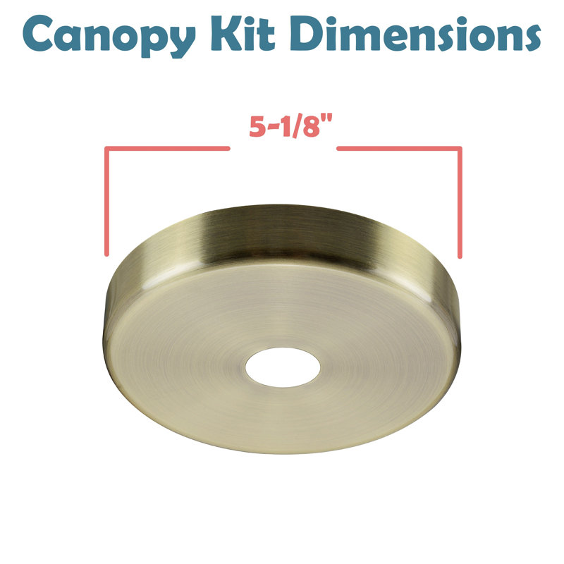Canopy, Antique Brass