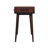 Curved California Walnut Valletta