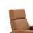 Top Grain Genuine Leather Power Swivel Glider Recliner with Dual Armrests-117798804