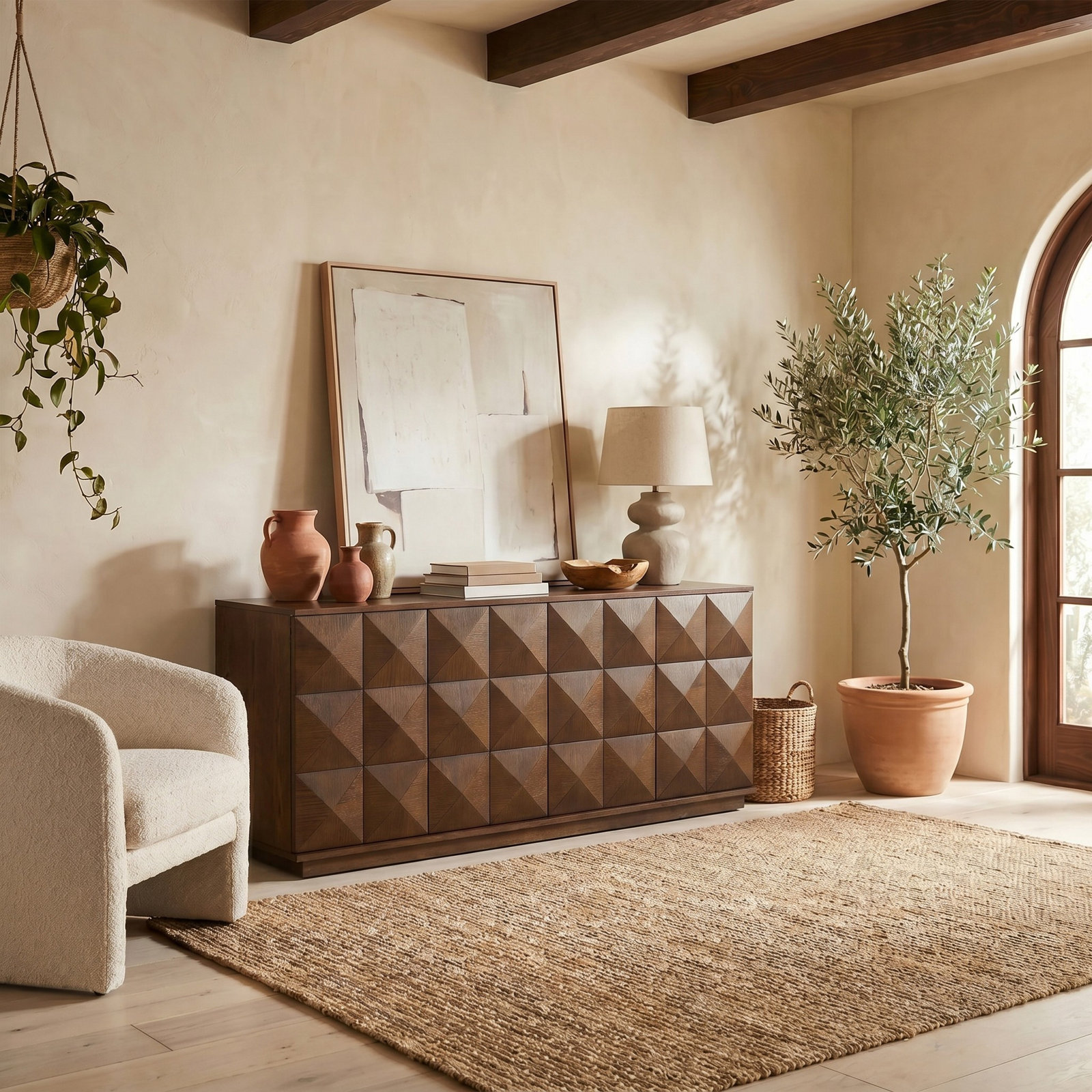 Iriye 63'' Sideboard, Walnut