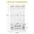 Hall Tree 38.19'' Wide with Bench and Shoe Storage-889035202